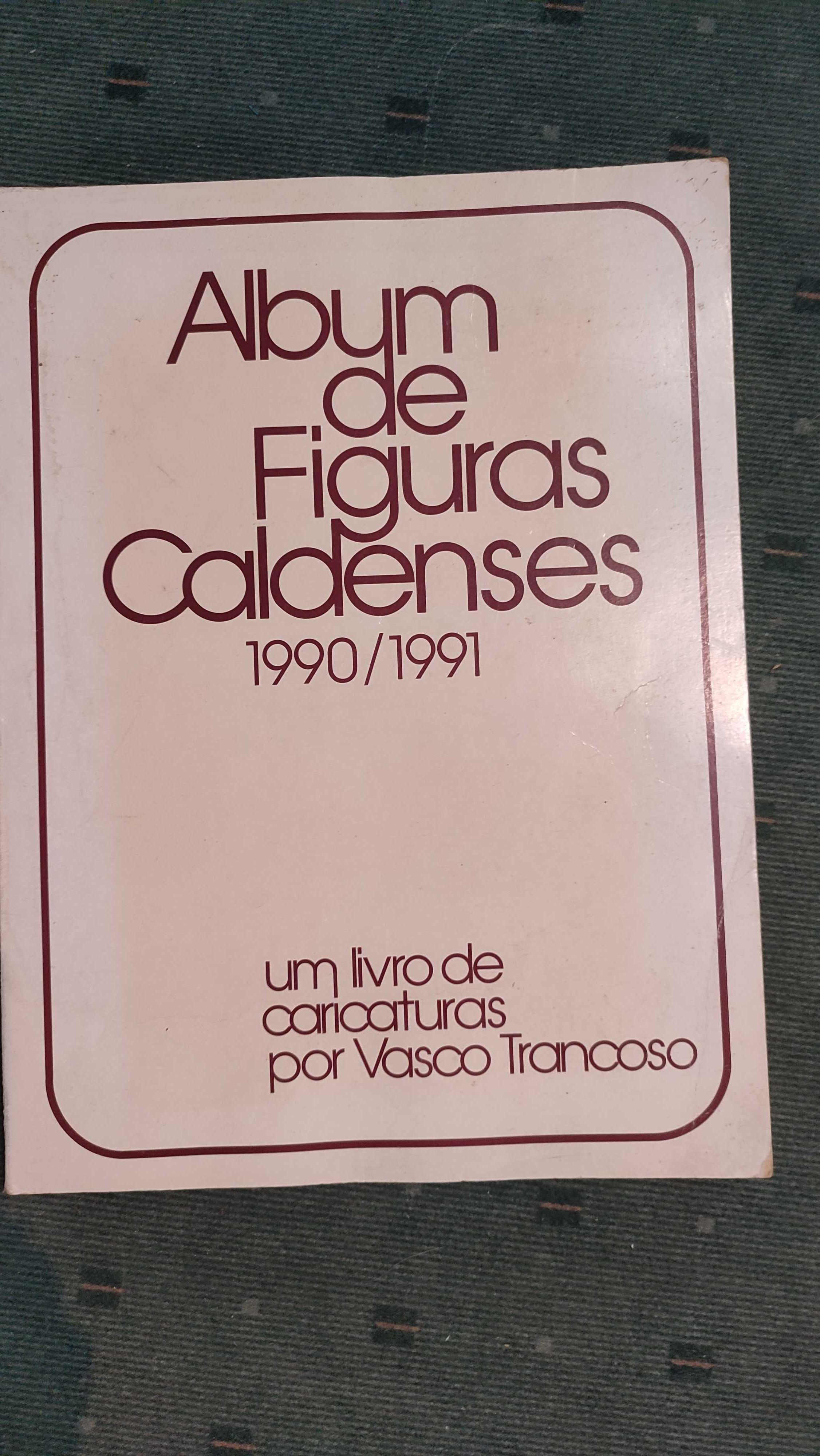 Album de figuras Caldenses - 1990/1991-Caricaturas por Vasco Trancoso