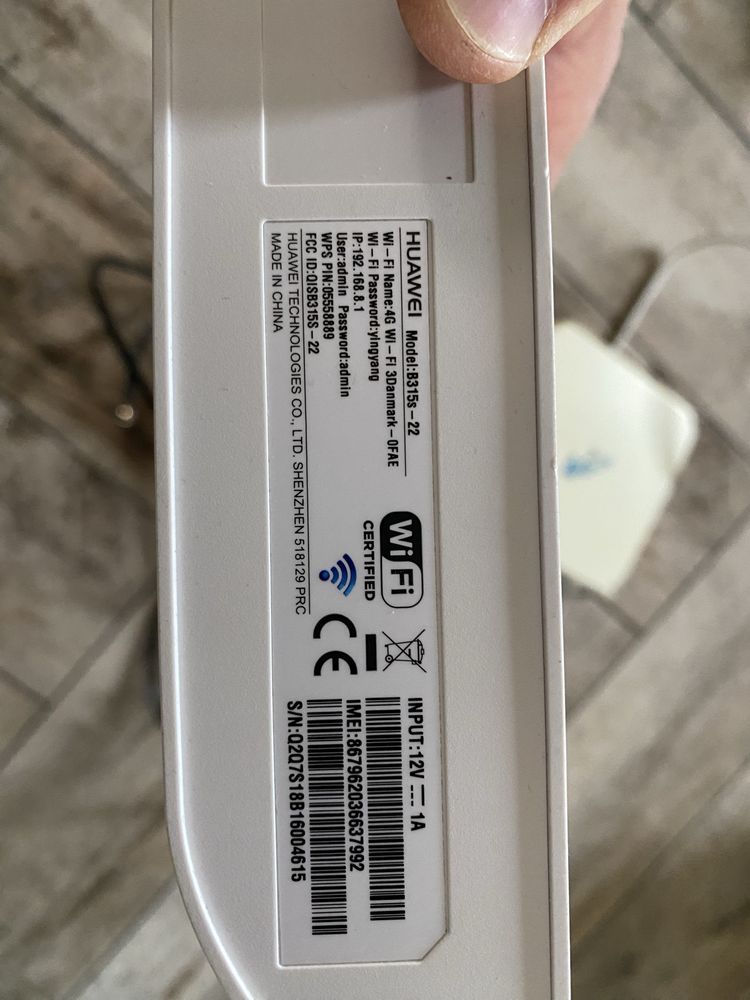 Router SIM LTE Wi-Fi Huawei b315s-22 + antena kierunkowa