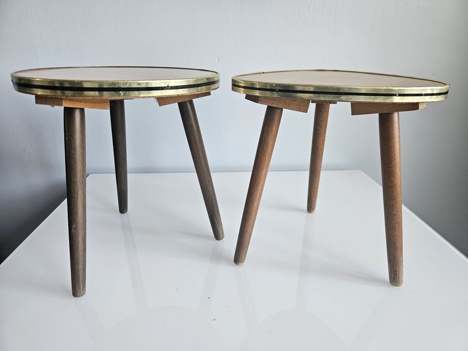 Stolik patyczak PRL vintage