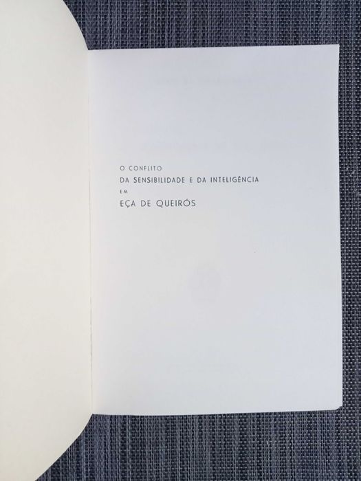 Sensibilidade e da Inteligência em Eça de Queirós (portes grátis)