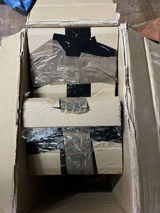 Klosze szklane do żyrandoli 4 sztuki