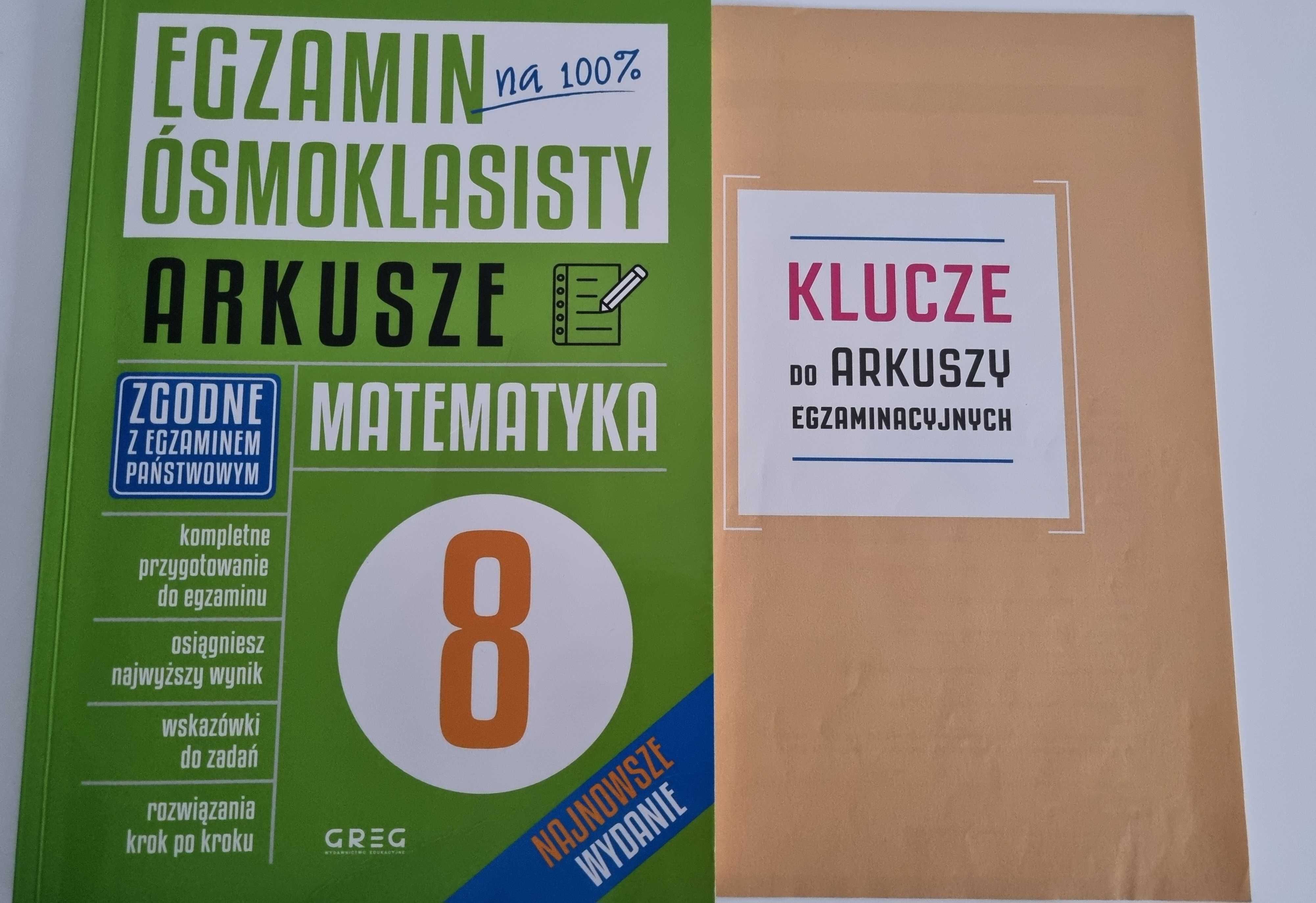 Repetytorium Matematyka, Arkusze Egzaminacyjne, Klucze do Arkuszy