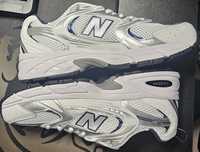 NEW BALANCE 530 White silver navy brancas