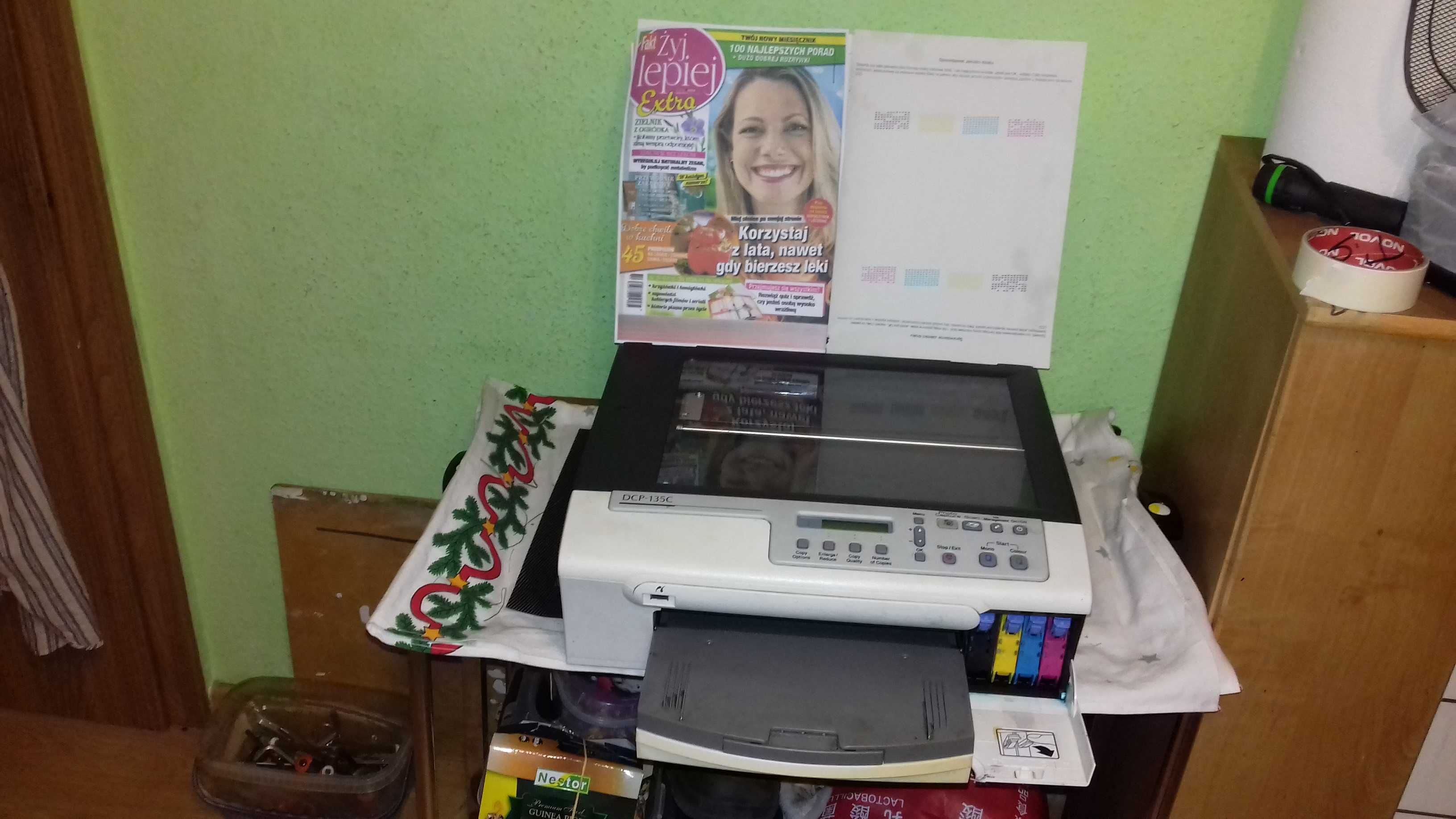 Drukarka BROTHER DCP - 135 C  tusze kolor