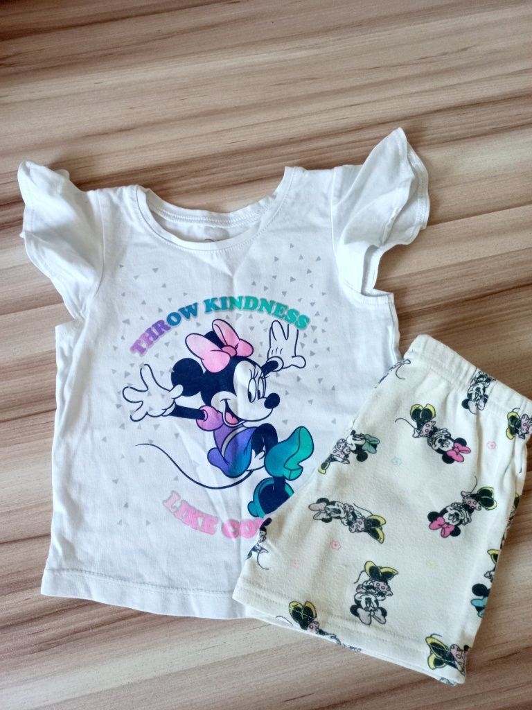 Koszulka Minnie tshirt szorty Primark zestaw