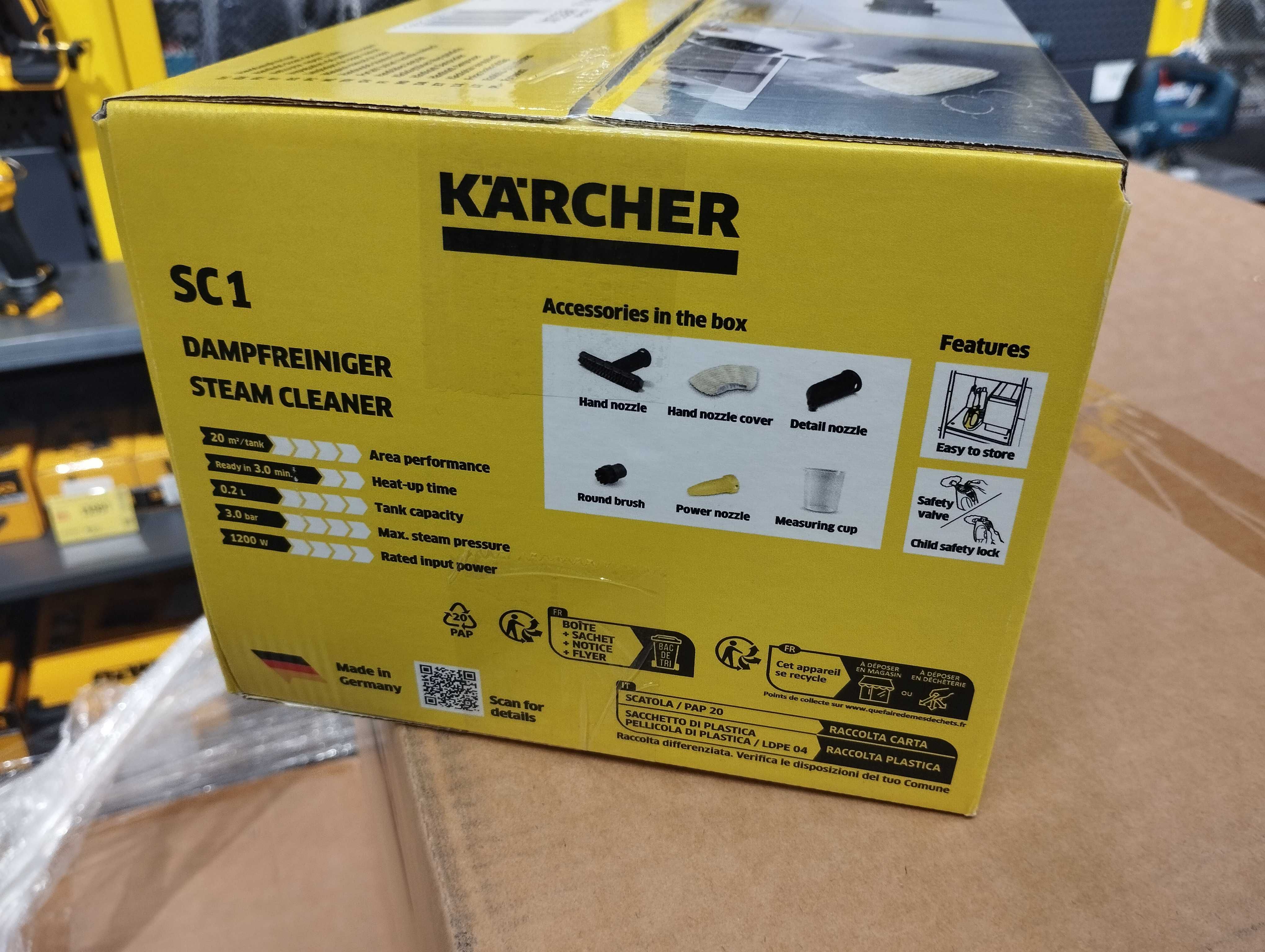 Пароочисник Керхер новий SC 1 Karcher