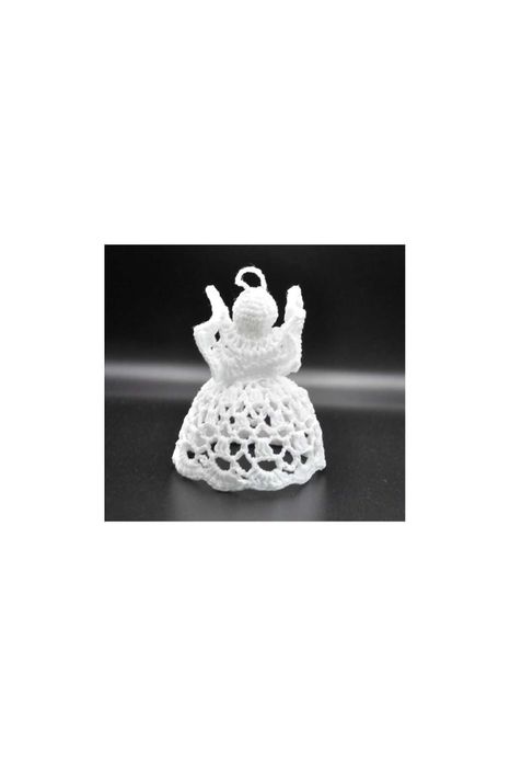 Cudna ozdoba aniołek z szydełka szydełkowy