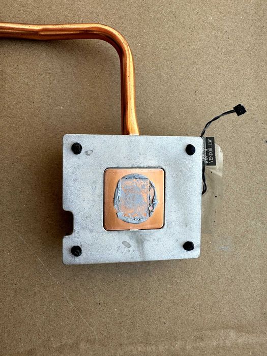 Радиатор видеокарты iMac A1311 21.1 a1311 730-0570-B + датчик 593-0999