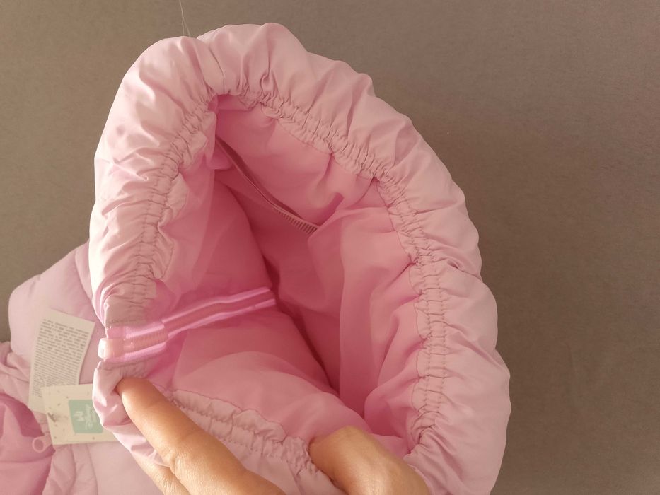 Nowy bezrękawnik dziewczęcy 98