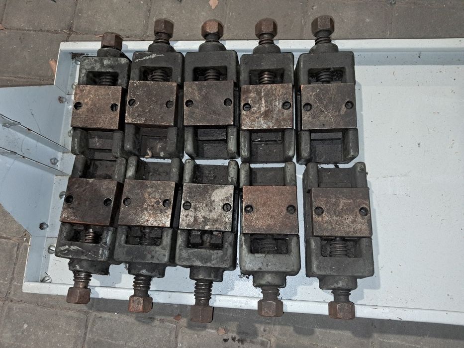 Fiksator fiksatory kpl. 10 szt. podstawy maszynowe klin kliny