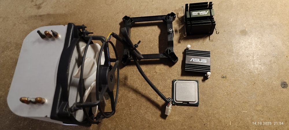 Процесор Intel pentium D 945 3.4 ghz +комплект охолодження