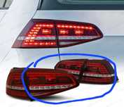 Farol Traseiro Golf 7 GTE LED
