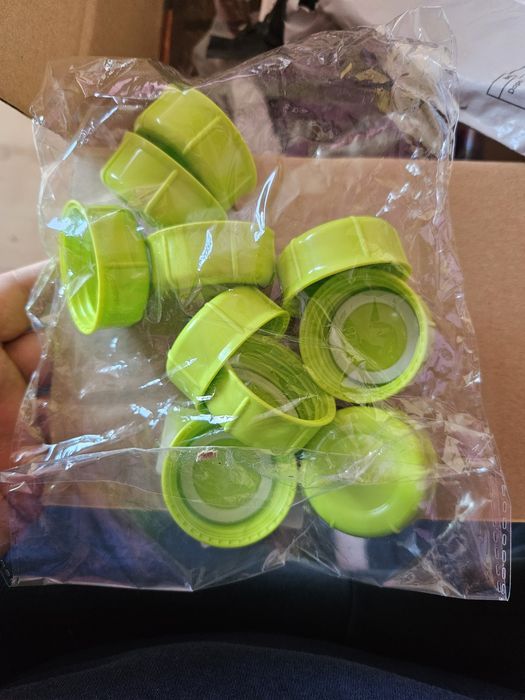 Nakrętki do butelki od mleka dla dziecka 10 szt.