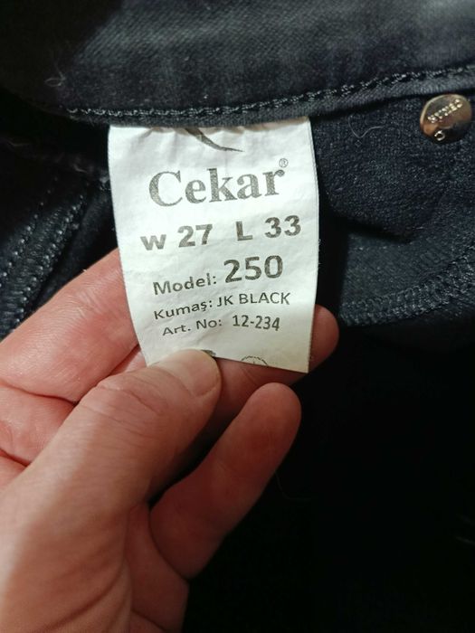 Джинсы на флисе Cekar Турция 27р.