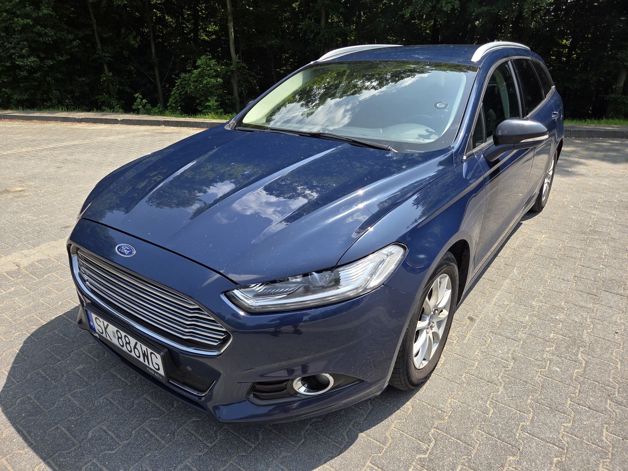 Ford Mondeo MK5 2.0 TDCi 150 KM 2019 kombi LED klima automat Sync3