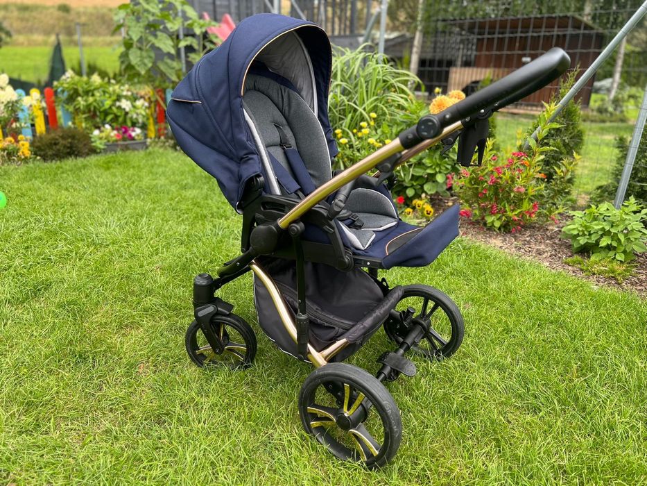 Wózek Bebetto Bresso Premium + fotelik cybex z bazą isofix