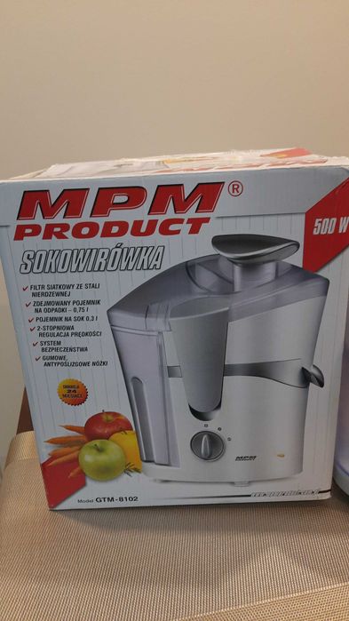 sokowirówka 500 W używana firmy MPM