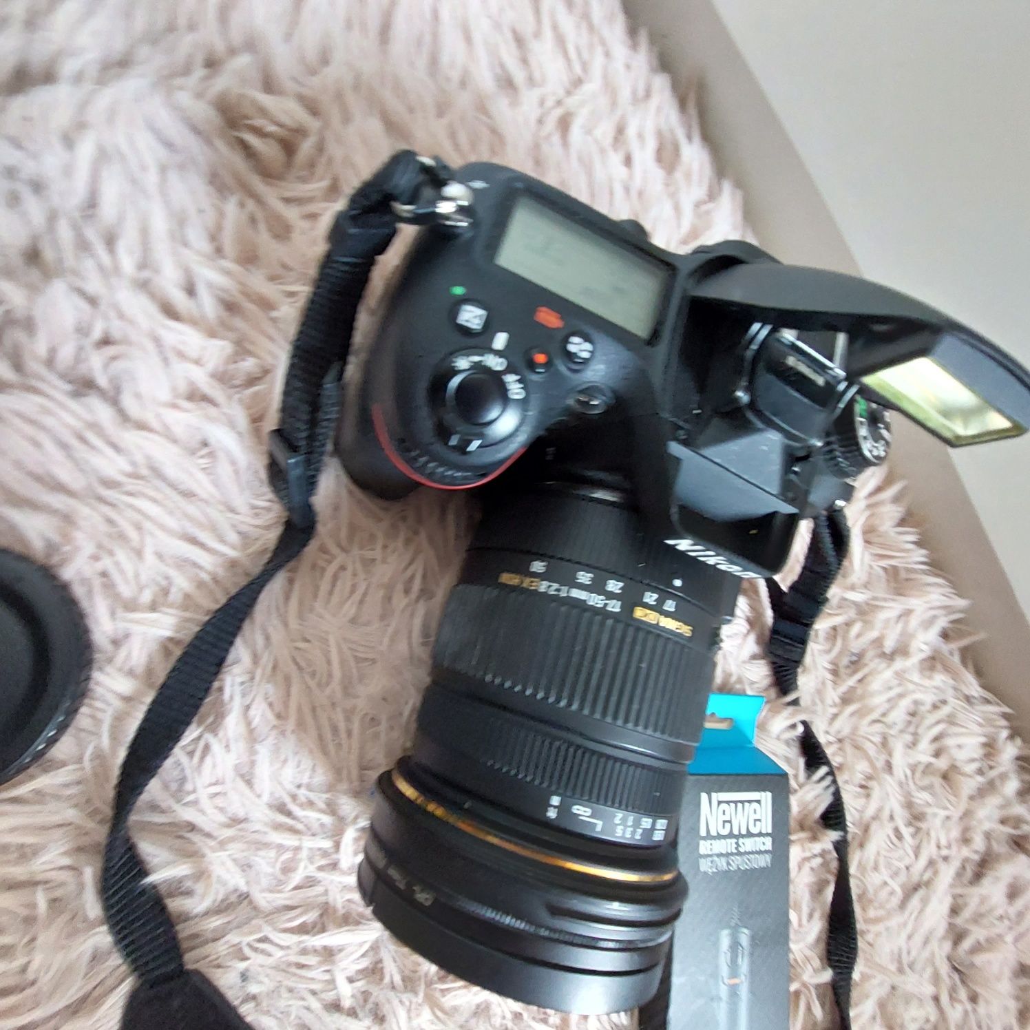 Lustrzanka D7100 sigma 17-50 mm obiektyw