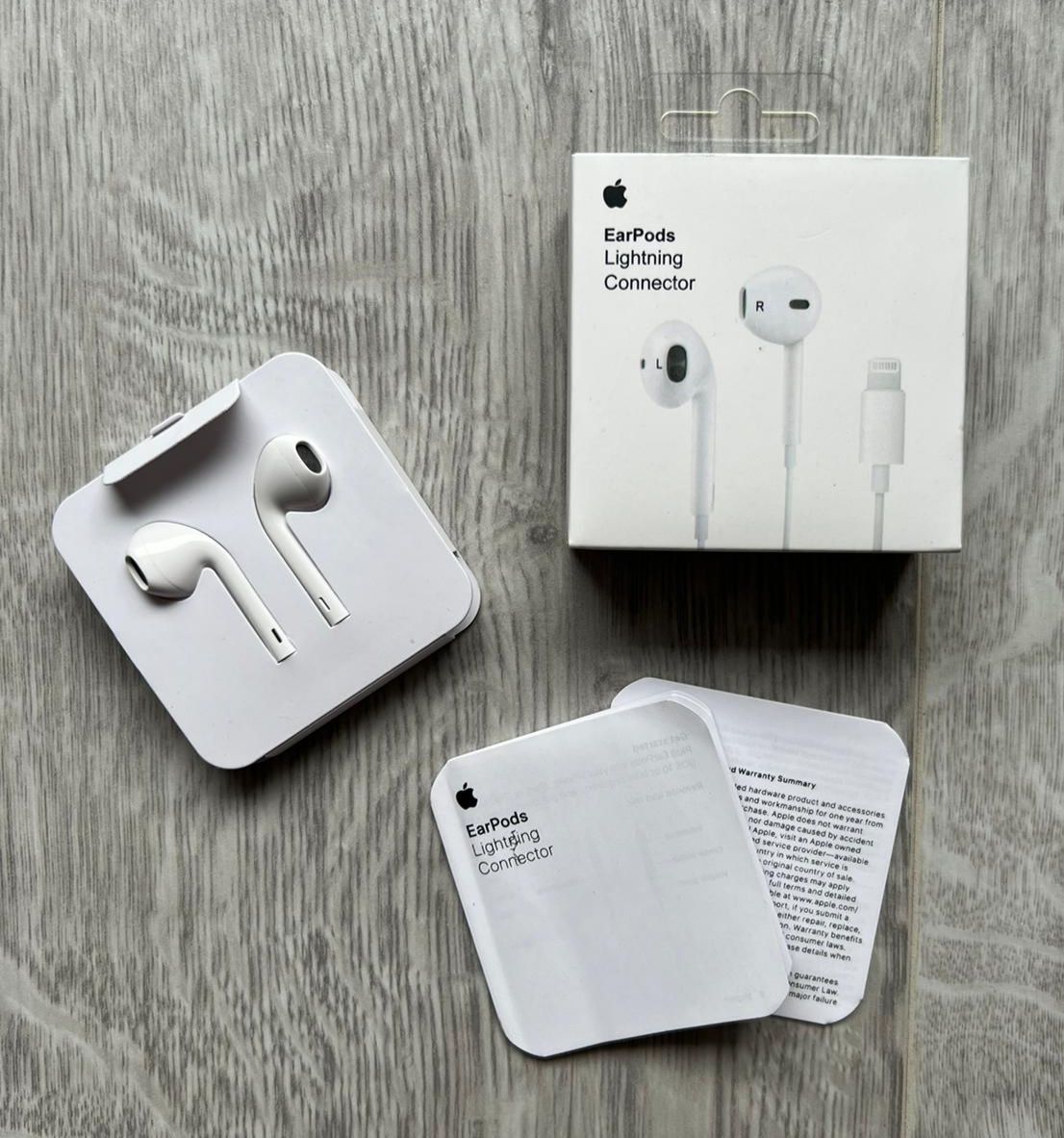 Oryginalne Słuchawki APPLE EARPODS LIGHTNING iPhone 7 8 X 11 12 13, 14