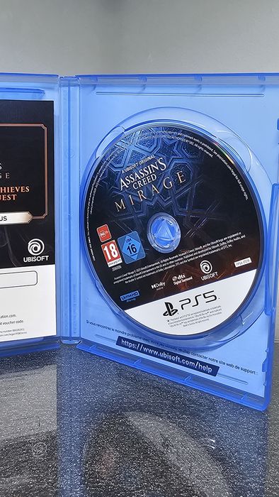 Assassin's Creed Mirage PS5 PlayStation 5 com DLC bónus
