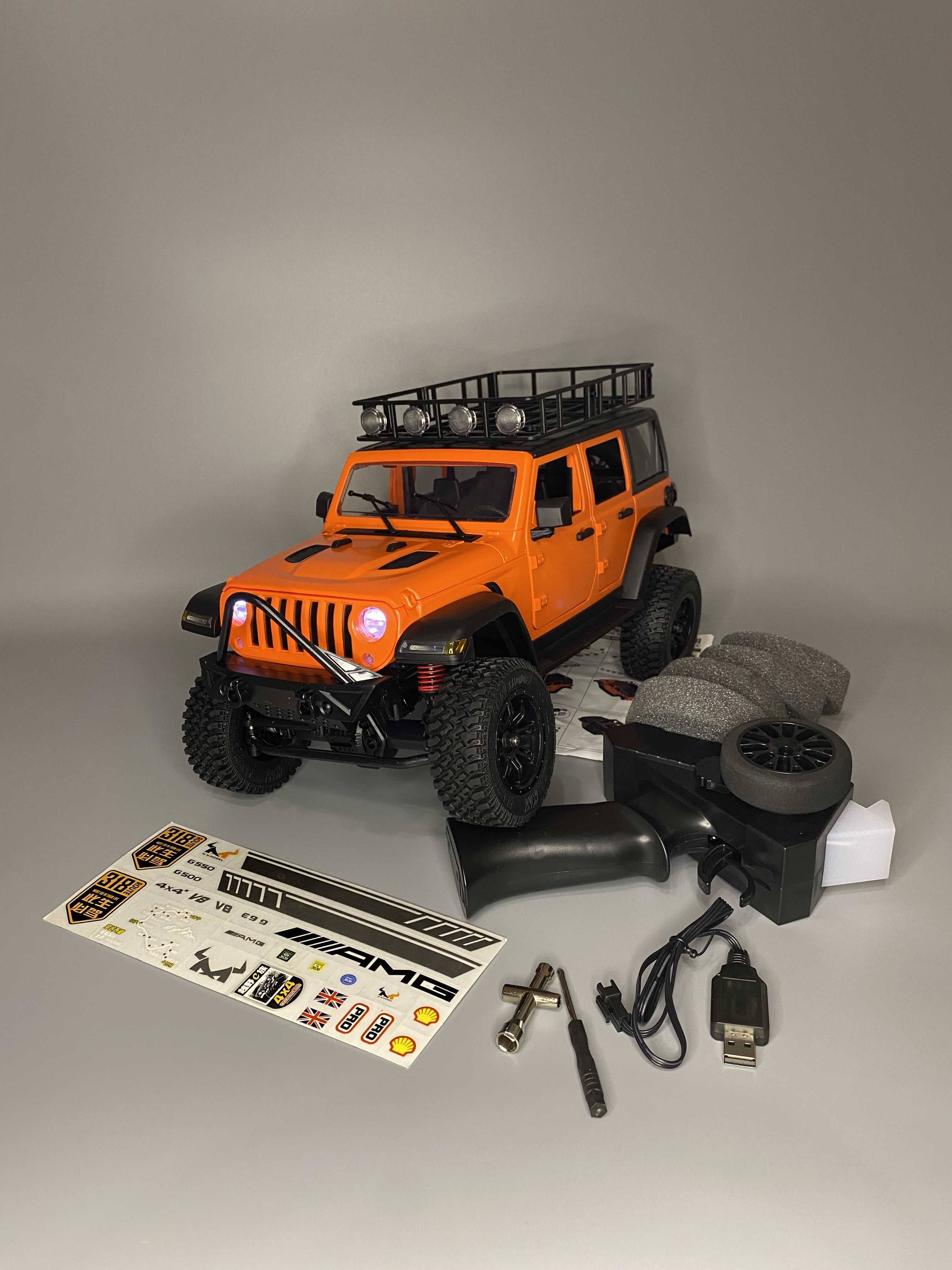 MN-128 Джип Wrangler на радиоуправлении 1:12