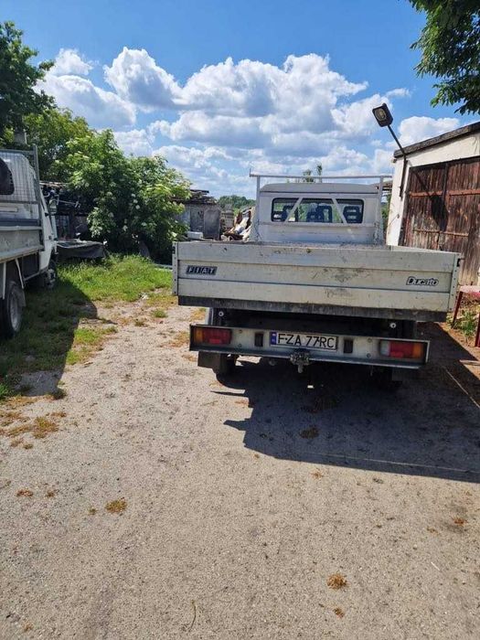 FIAT Ducato skrzyniowy - na części - uszkodzony silnik