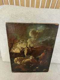 Продам картину начало 18 век