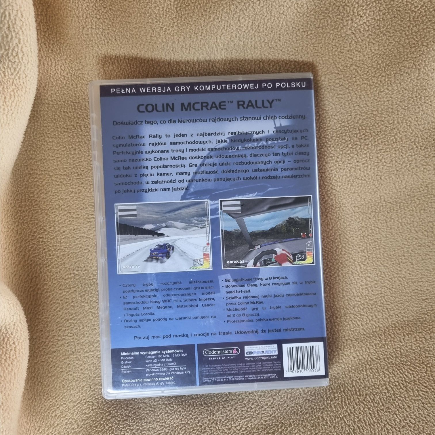Colin McRae Rally PC Polskie wydanie ExtraKlasyka