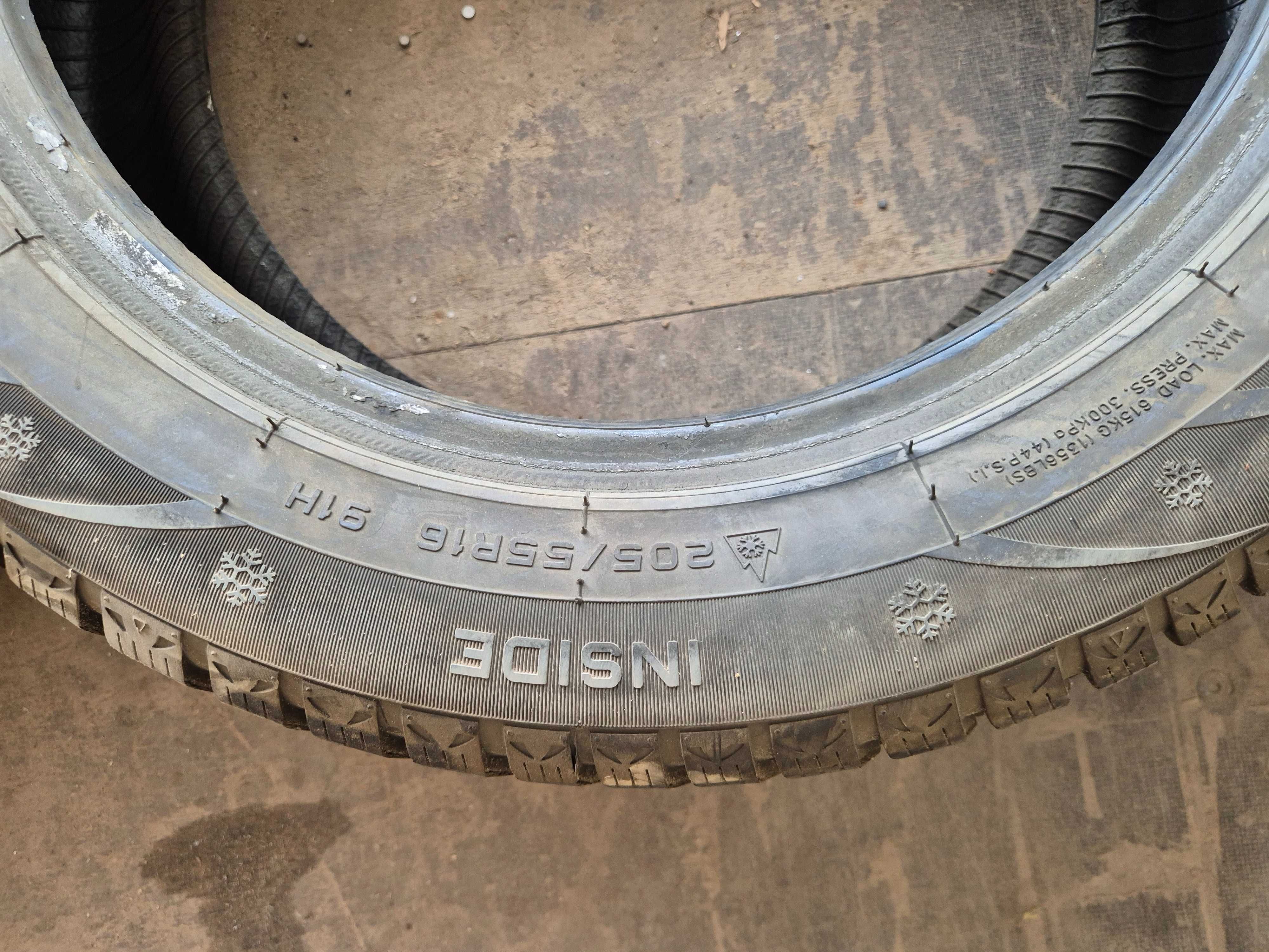 opony zimowe 205/55 R16