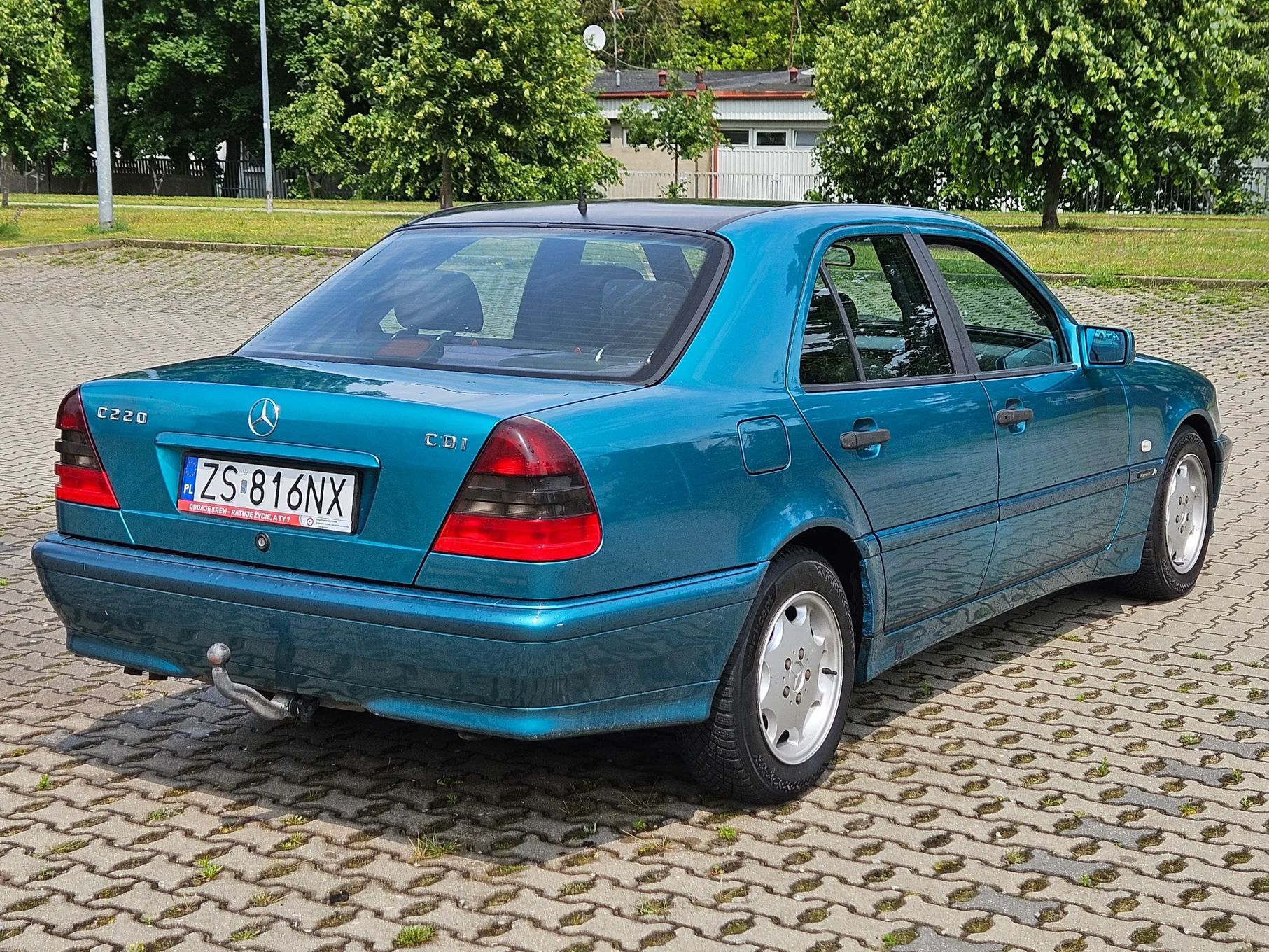 Mercedes-Benz Klasa C 2,2 CDI, Automat, Alufelgi, Stan Bardzo dobry