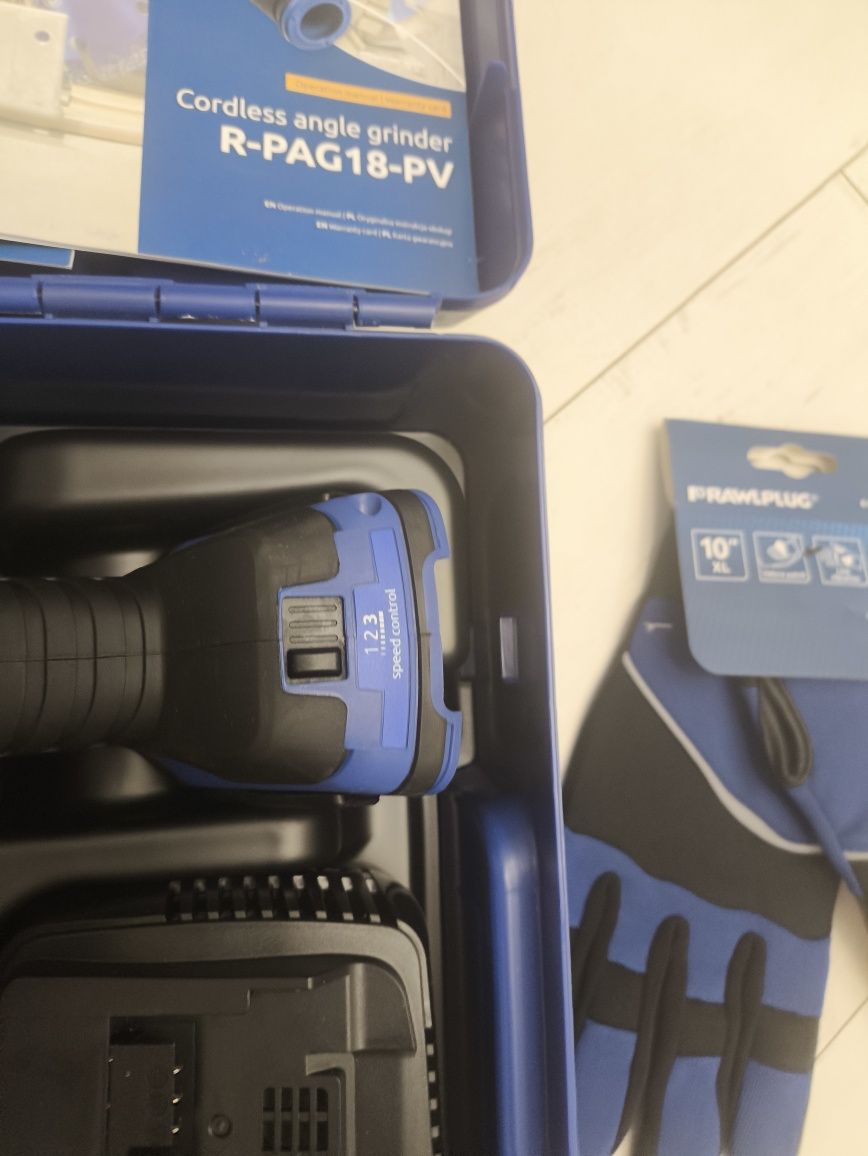 Szlifierka kątowa RAWLPLUG