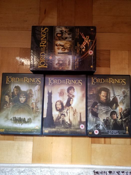 The Lord of the Rings na dvd