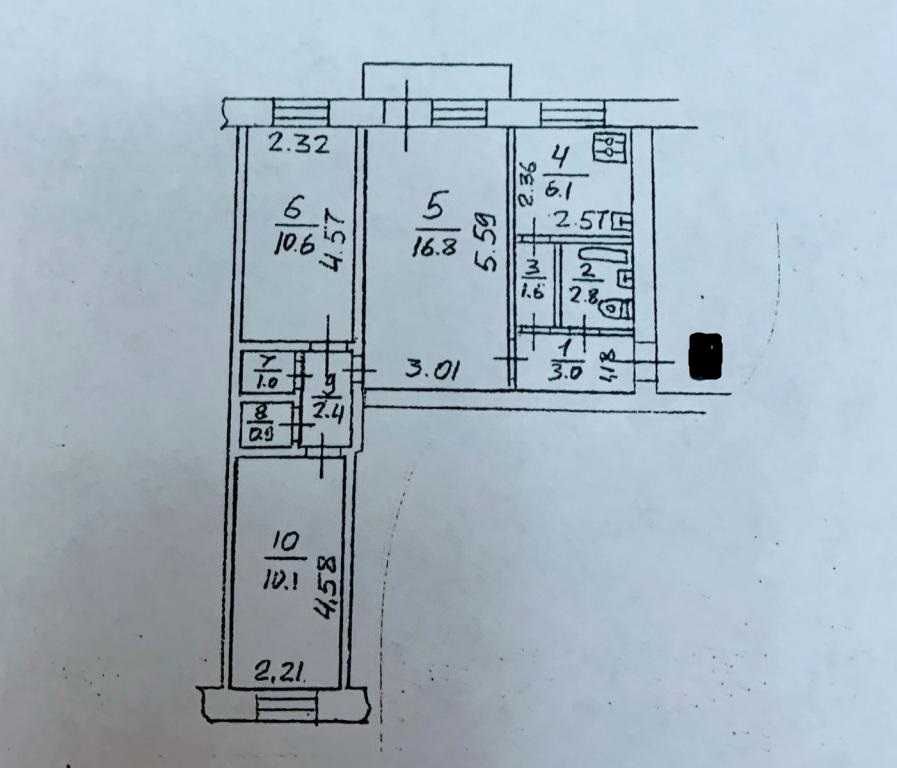 Продаж 3 кімнатної квартири, в Печерському районі, 5 хв до метро!