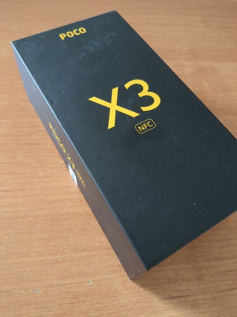 Poco X3 NFC pudełko