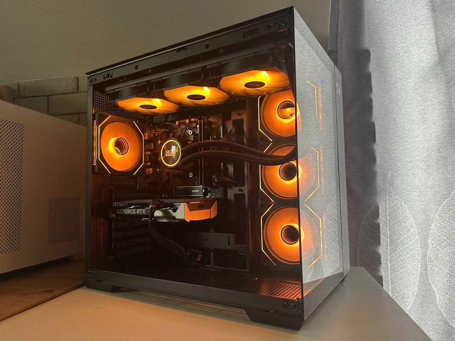 Komputer Gamingowy RTX 5060 FV23% AMD Ryzen 5 Akwarium AIO 360 do Gier