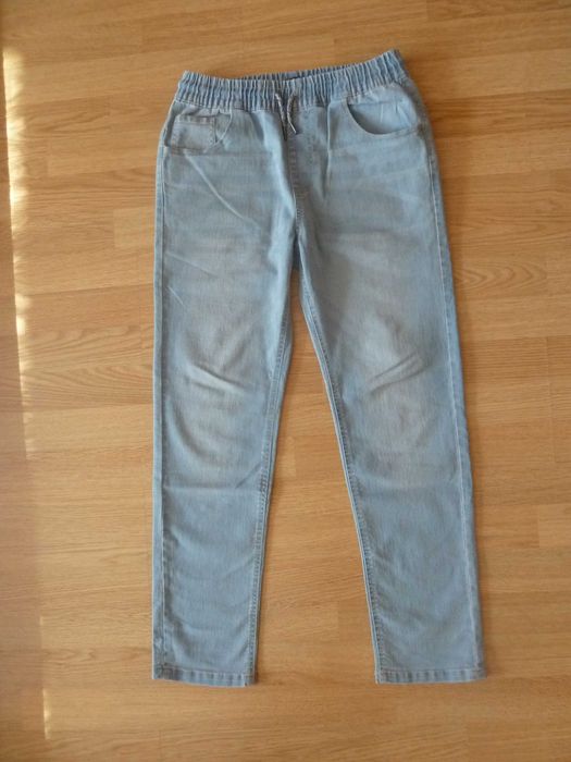 spodnie jeans na gumie reserved r. 164, nowe