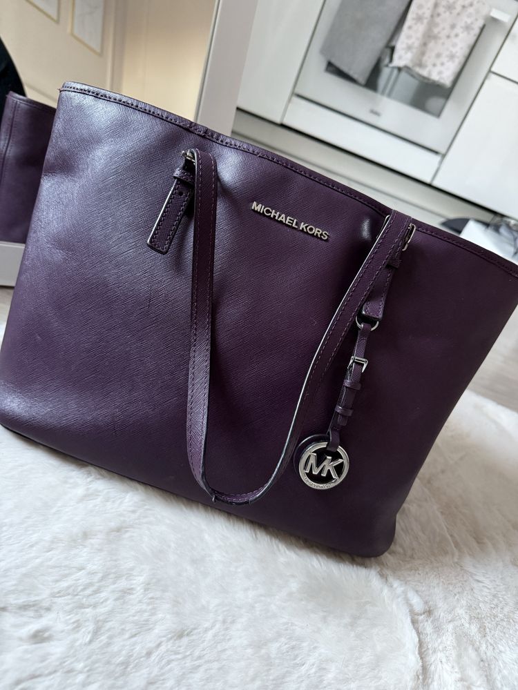Torebka Michael KORS jesienna torba shopper do ręki ORYGINAŁ
