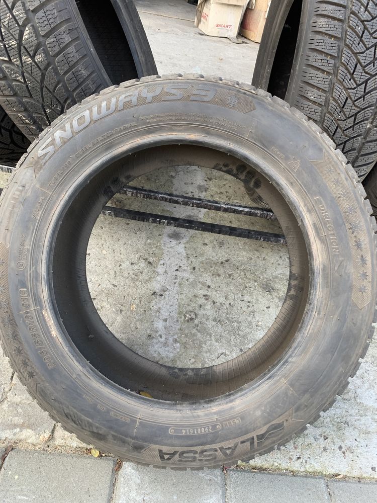 205/55r16 zima pojedyncze jak nowe conti dunlop hankook sailun lassa