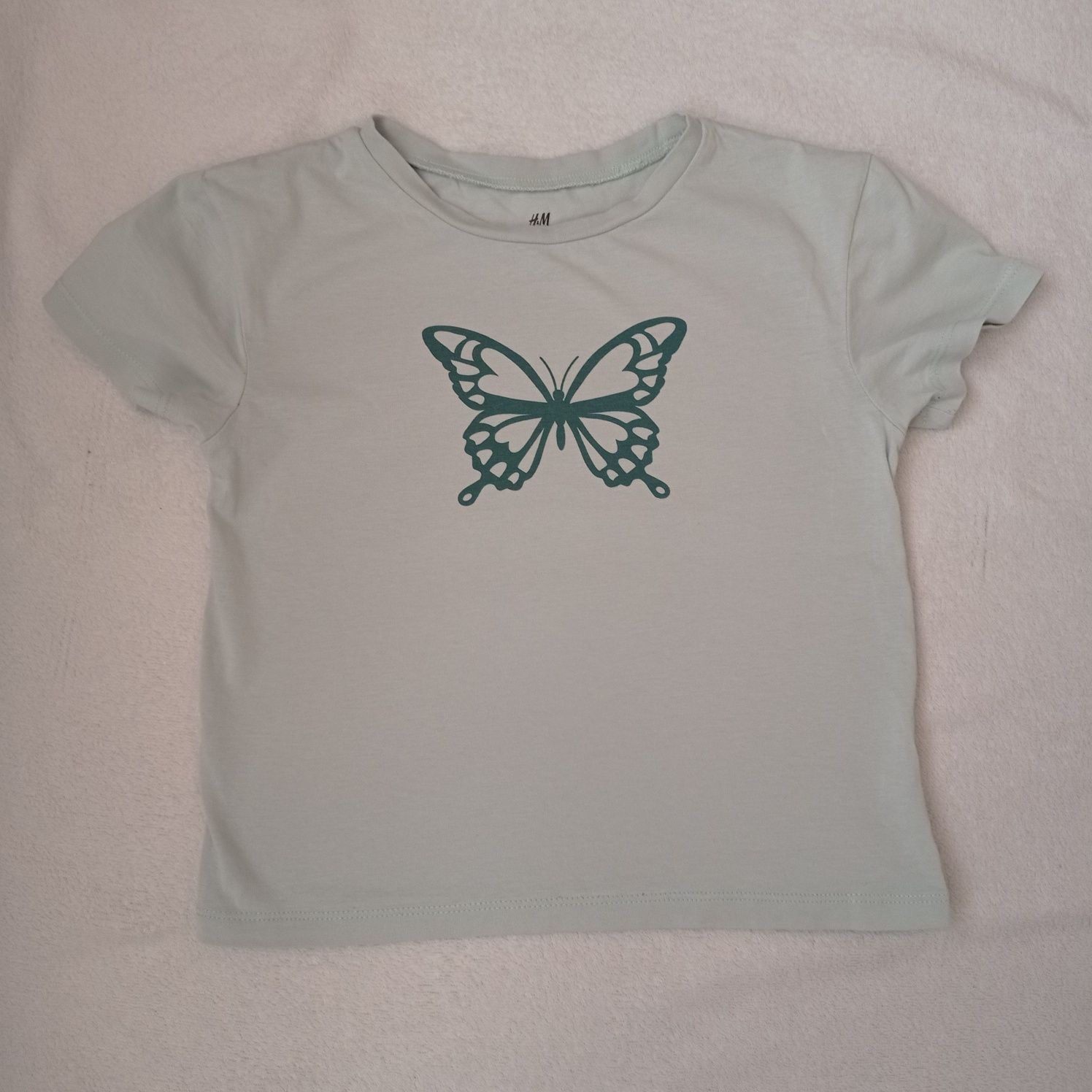 Zestaw dla dziewczynki 98/104 Spodnie Reserved T-shirt H&M Bluza Sinsa