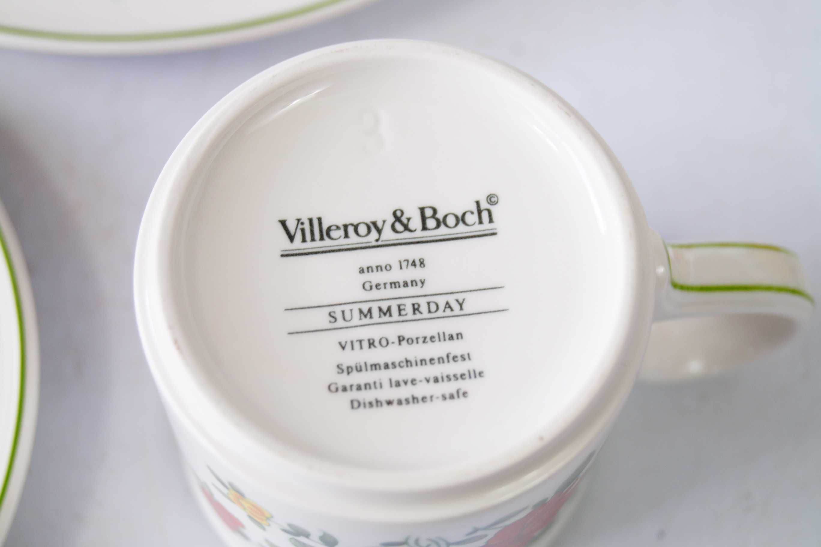Villeroy Boch Summerday serwis kawowy 12 osób PIĘKNY