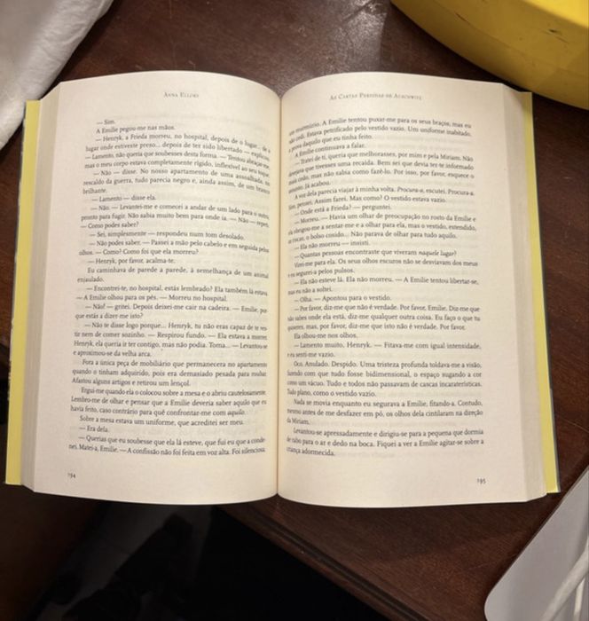 Livro : As cartas perdidas de auschwitz