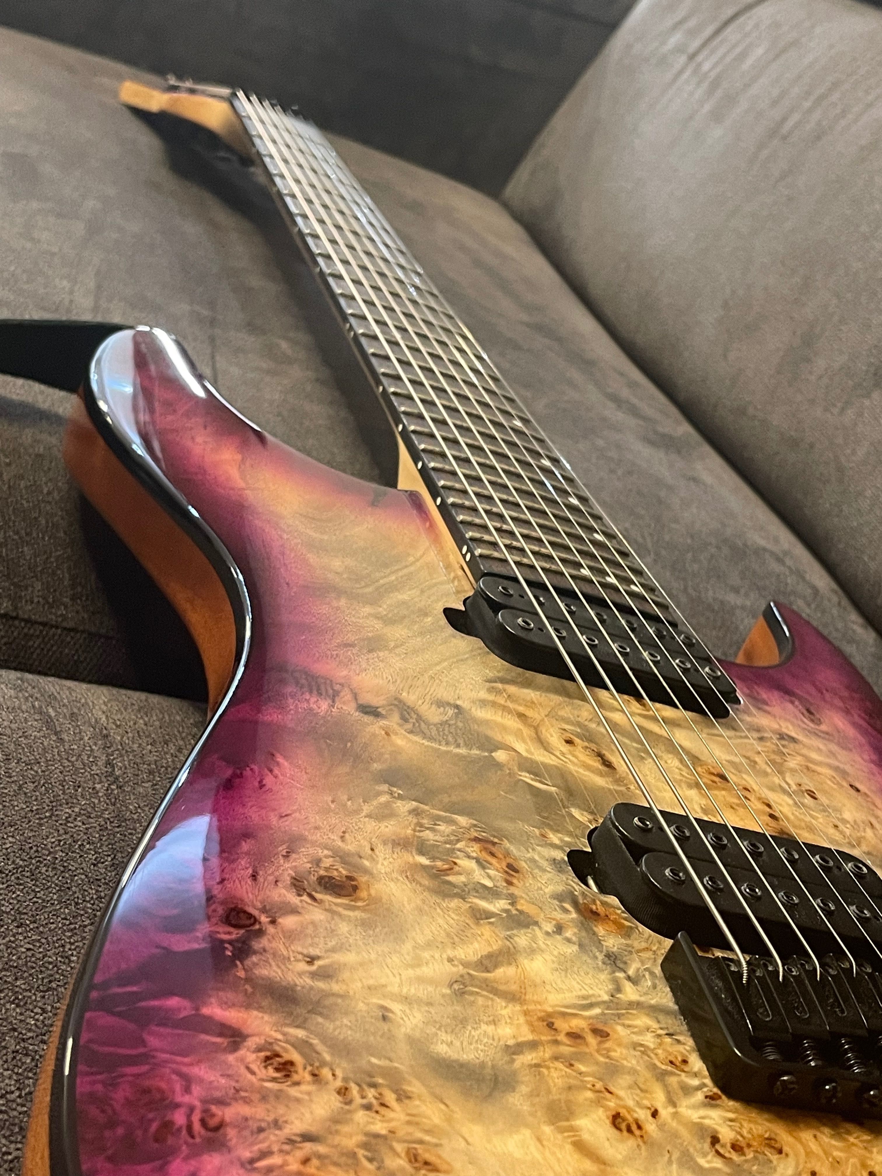 Schecter C-7 Pro 7 String, Aurora Burst