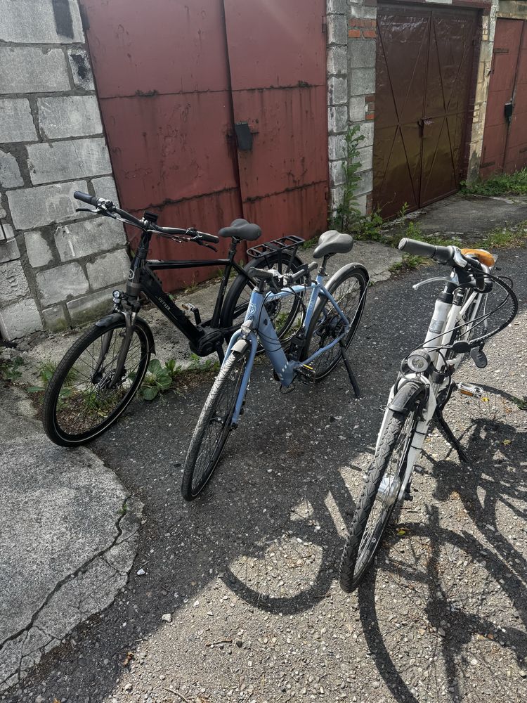 Rowery elektryczne 3 sztuki