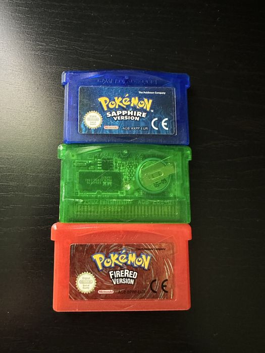 Jogos pokemon GBA e ds