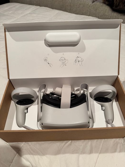 Meta Quest 2 – Excelente Estado, Pouco Uso