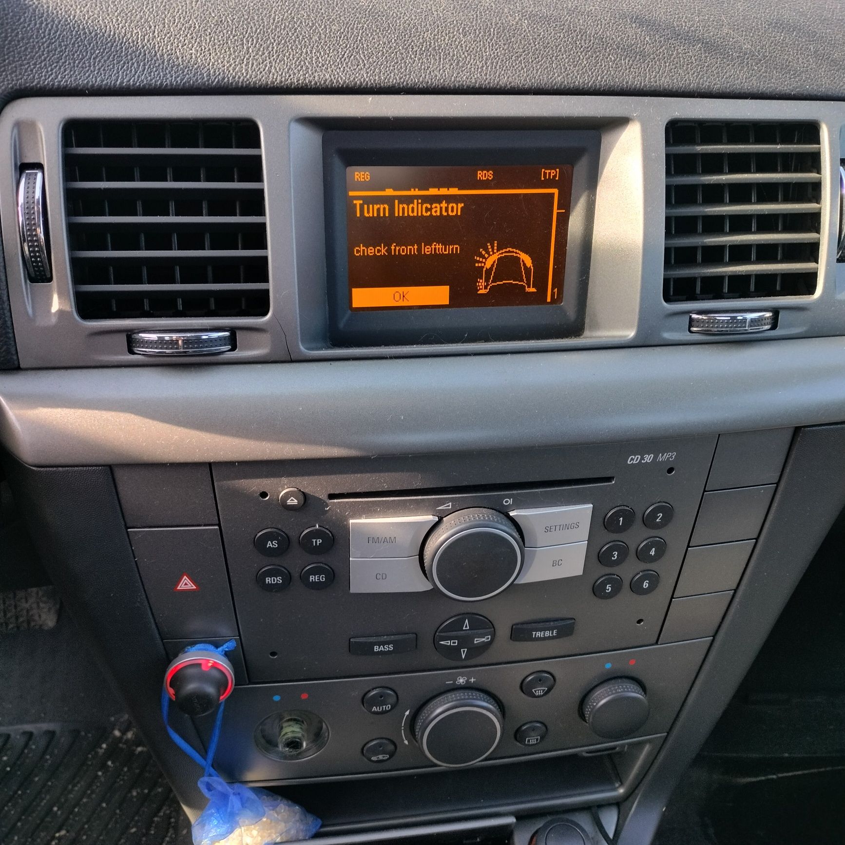 Radio wyświetlacz CD Opel Vectra C