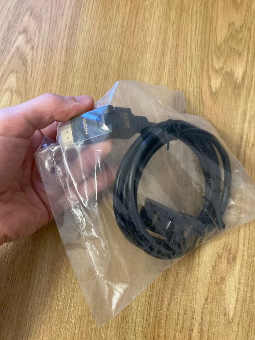 Кабель HDMI to HDMI Hight speed 1.5м поворотній 180 градусів