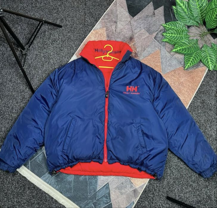 Пуховик Helly Hansen двухсторонний очень теплый размер Л-Хл