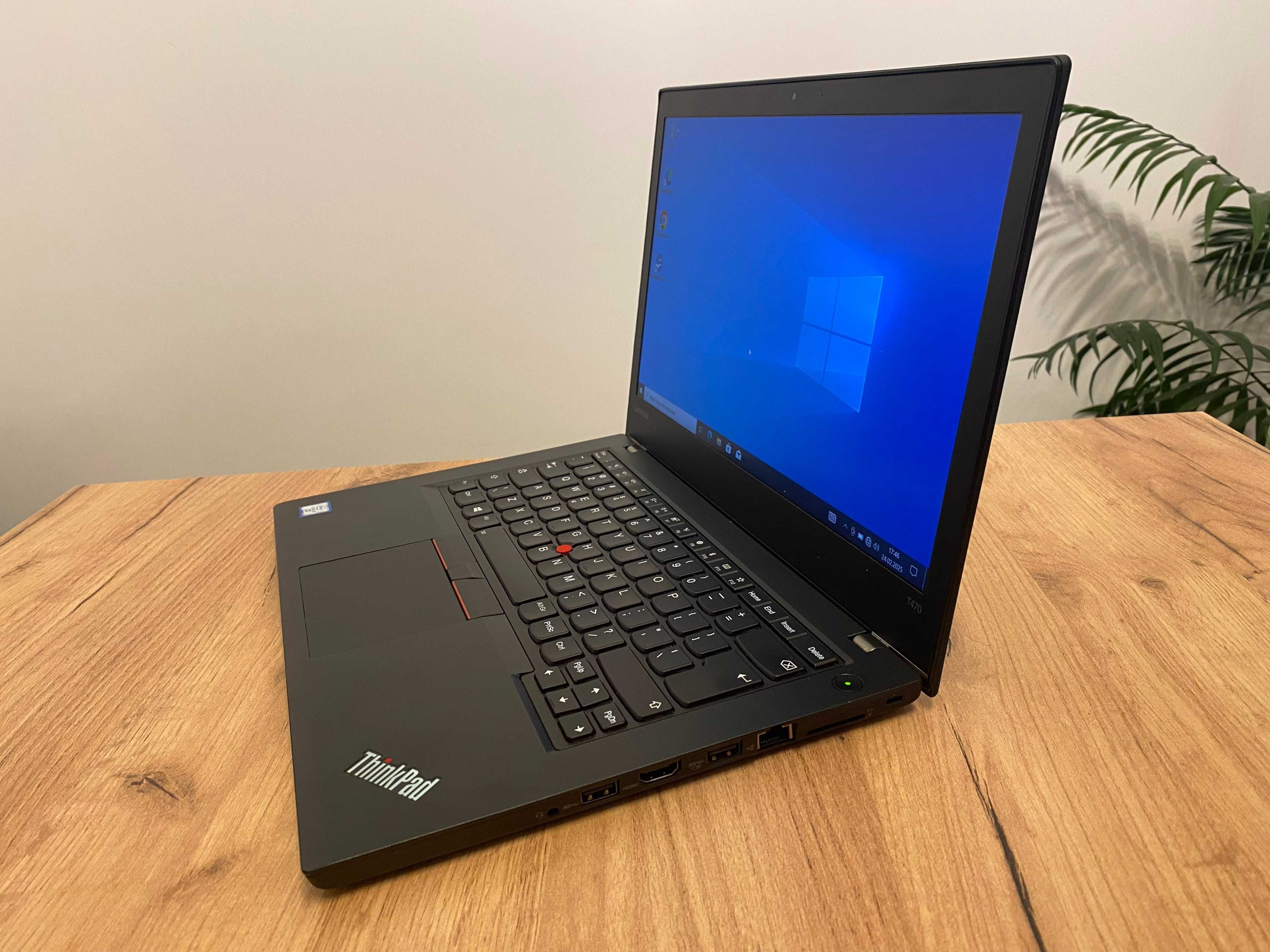 LENOVO T470 i5 16GB RAM 256GB SSD Office Windows 10 JAK NOWY