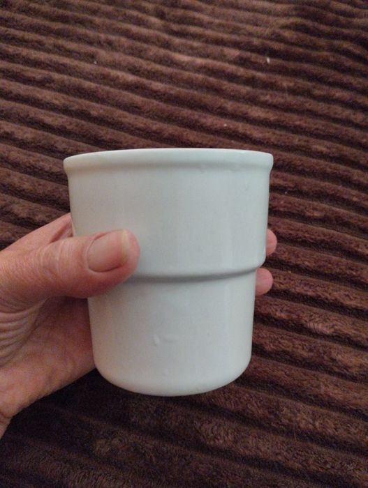чашка без ручки.керамика.